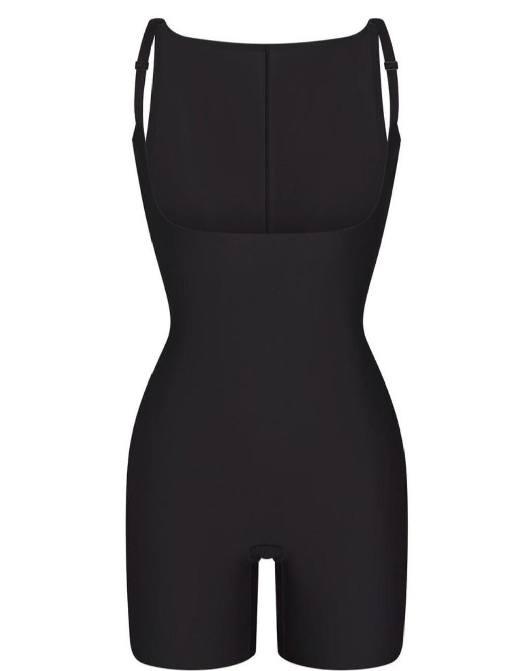 SKIMS BODY CORE SCULPT BACK SMOOTHING OPEN BUST MID THIGH BODYSUIT L